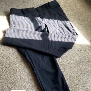 LOFT High Waist Curvy Skinny Dress Pant